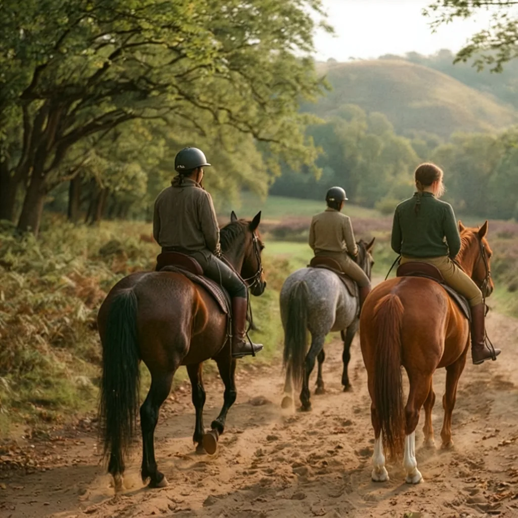 Balade à cheval en Charente, autour de Lesterps