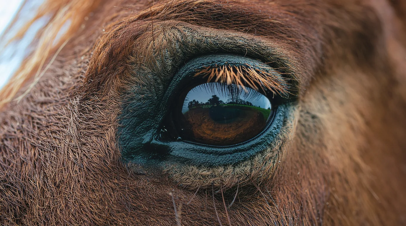 Un regard de cheval au Haras d'Antares, Lesterps