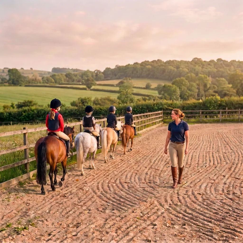 Cours de poney à Lesterps, Charente